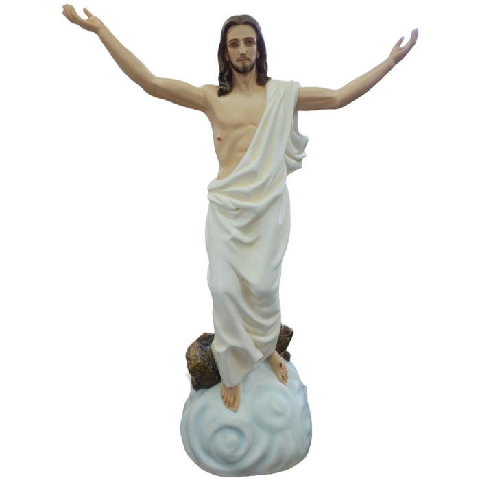 risen christ 28" on base