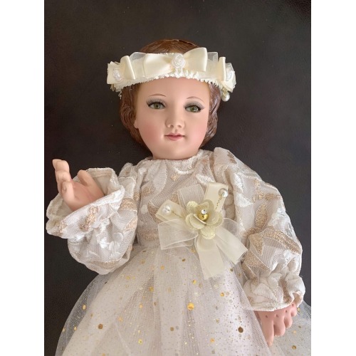 Holy Infant Mary with dress 16"