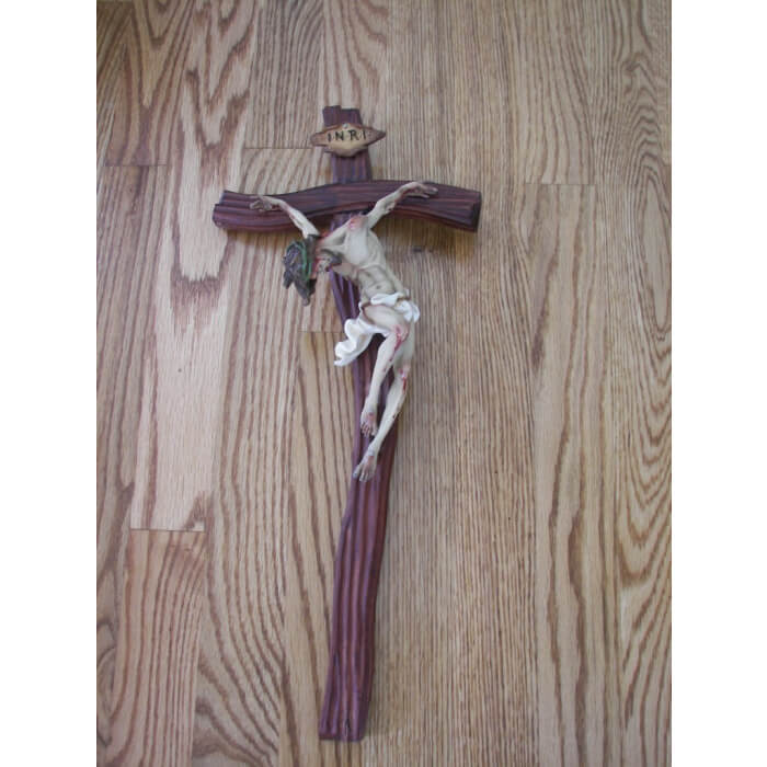 Crucifix 17" Fallen - Image 2