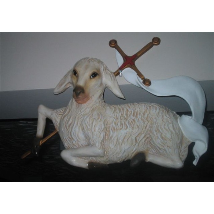 Lamb of God with Cross