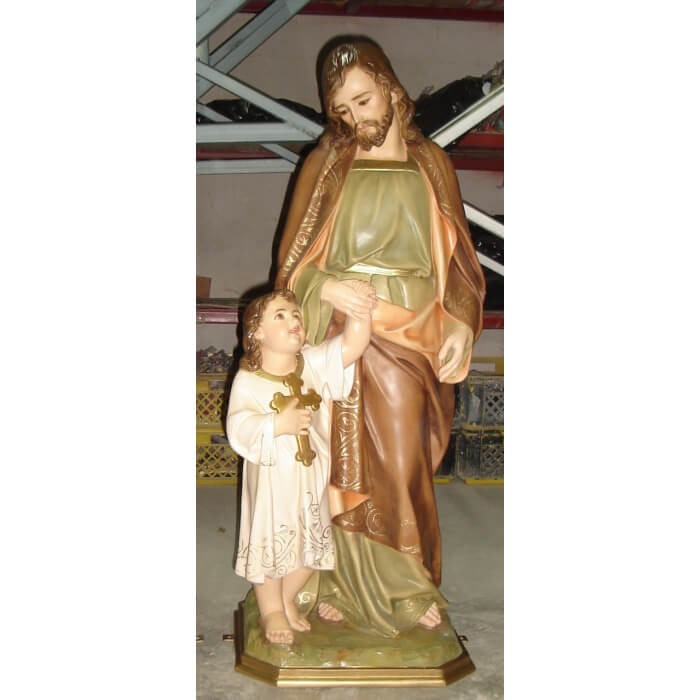 St. Joseph 42" with Jesus - Image 4