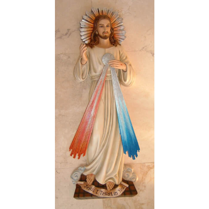 Jesus of Mercy 41" plaque - Image 3