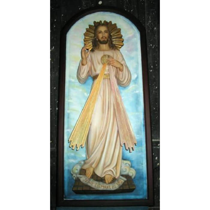 Jesus of Mercy 41" plaque - Image 2