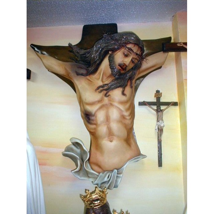 Crucifix 35" Broken Christ