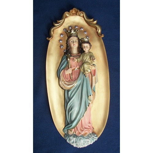 Help of Christians 14" plaque