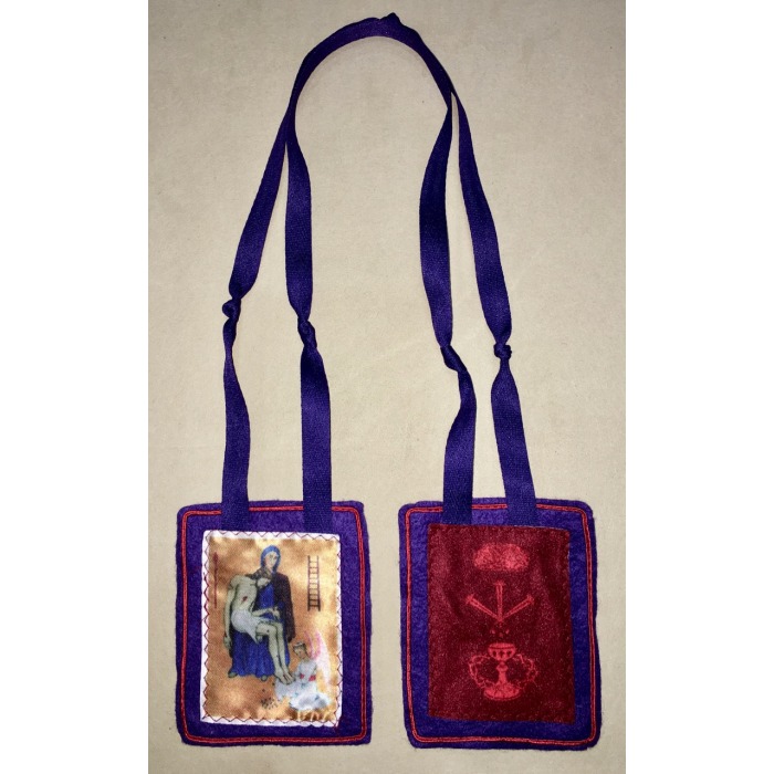 Purple Scapular (The Scapular of Benediction and Protection)