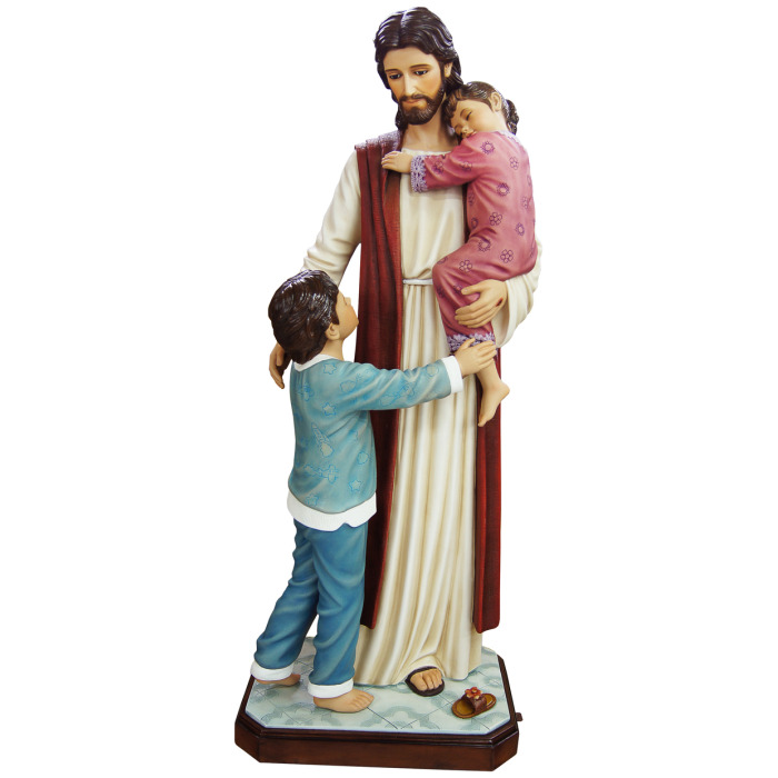 Jesus With Children 48 16729A 47215