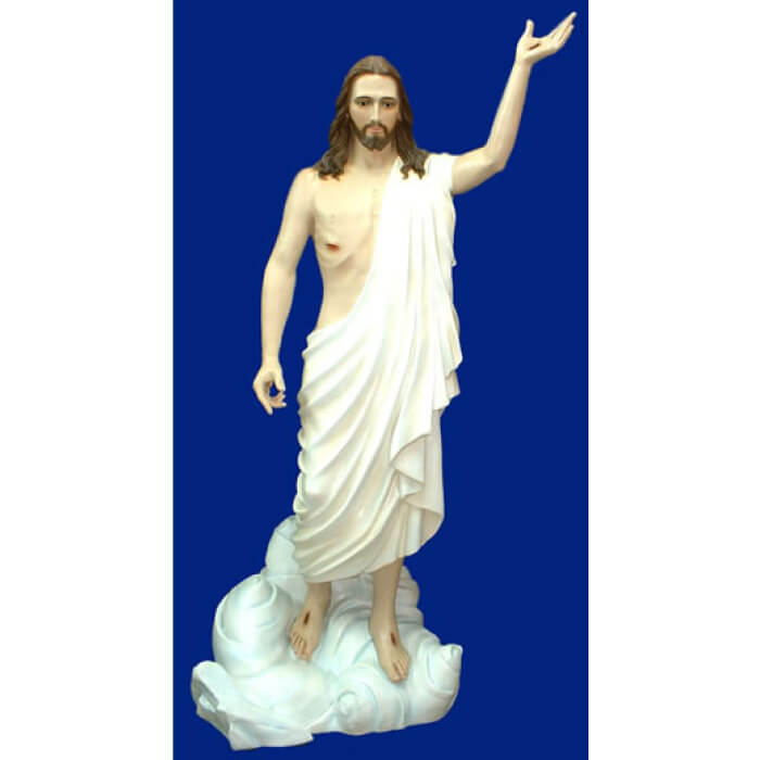 Risen Christ 76" with base - Image 4