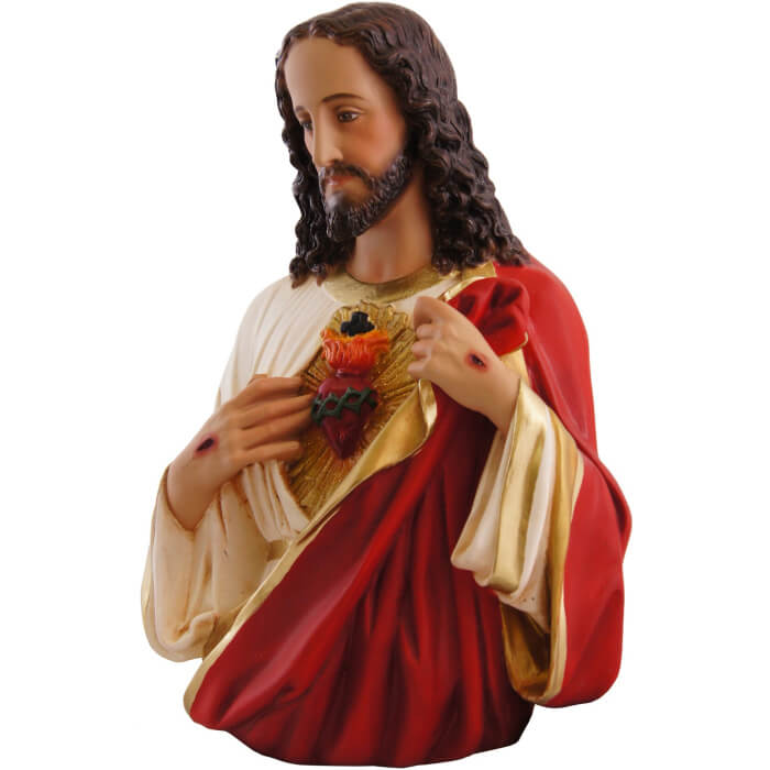 Sacred Heart 12" plaque - Image 2