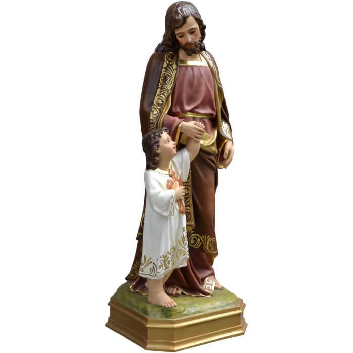 St. Joseph 42" with Jesus - Image 2