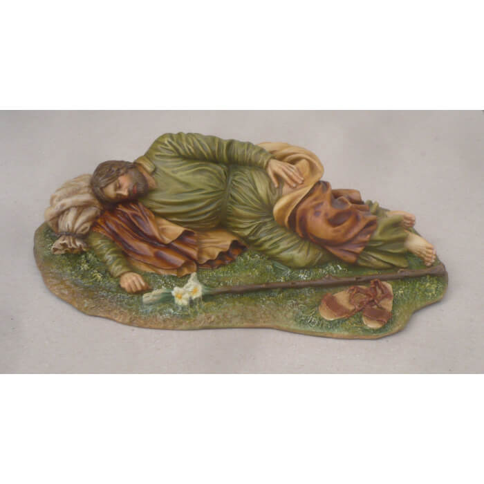 St. Joseph sleeping 13" with base - Image 2