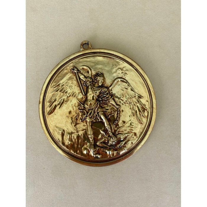 Archangel Michael Medallion A Scaled