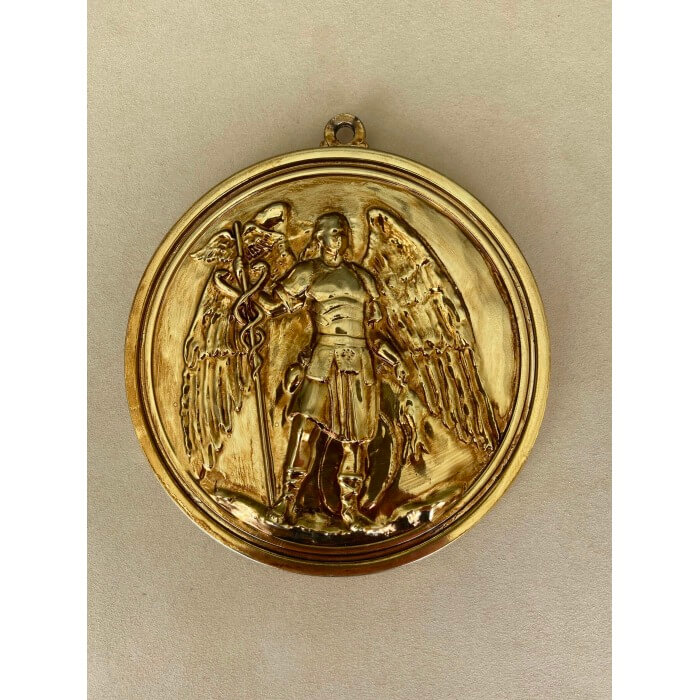 Archangel Raphael Medallion A Scaled