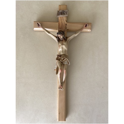 crucifix 16" wood