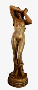 bronze lady