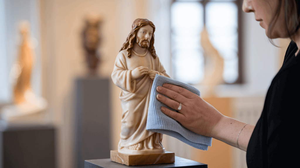 How to Clean Marble Statue
